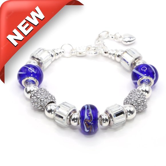 Charmed Life Bracelet: Blue Notes (#1132) - Picture 1 of 3